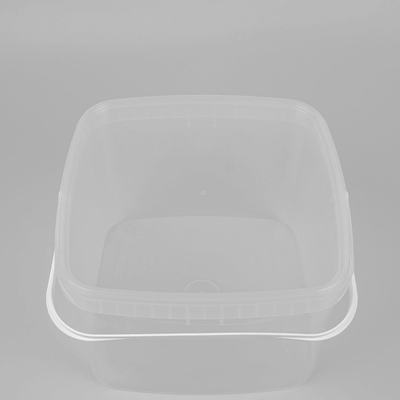 Material plástico transparente livre dos PP da cubeta de ISO9001 BPA para a água