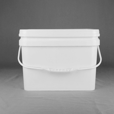 punho de 10L Toy Plastic Packaging Bucket Retangular com tampa