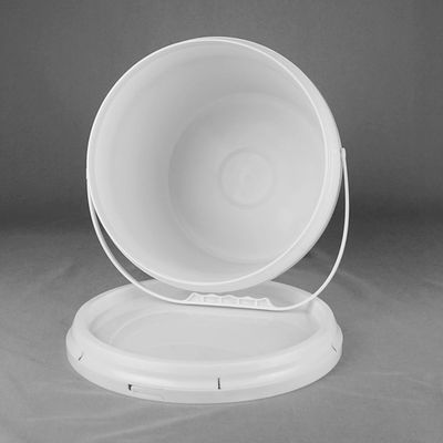 Produto comestível do serviço do OEM em volta da cubeta plástica 10 litros para o líquido