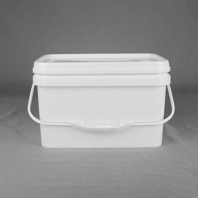 Do quadrado plástico da cubeta do quadrado de ISO9001 10L baldes plásticos para bolos de casamento