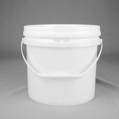 Pintura de parede 3.5L uma cubeta plástica redonda do galão com punhos