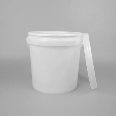 Dos baldes plásticos da pintura do espaço livre da aprovação de FDA cubetas claras do alimento 1 litro