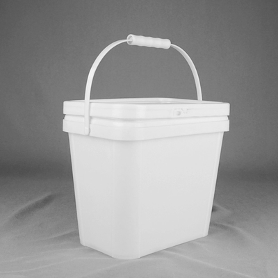 as cubetas plásticas oblongas de 10L 18L 20L reciclaram a impressão da tela