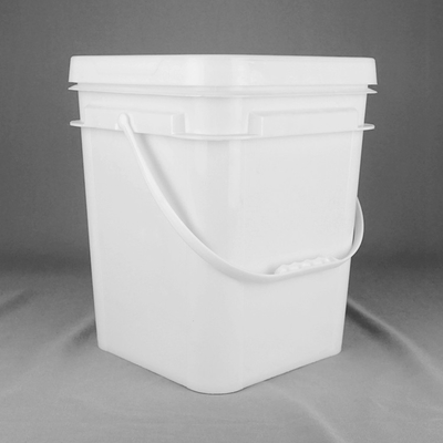 Consulte recipiente de plástico quadrado 1,2 kg adequado para várias indústrias