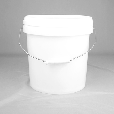 Pipoca segura do alimento branco que empacota 10L Pail With Lid Leak Proof