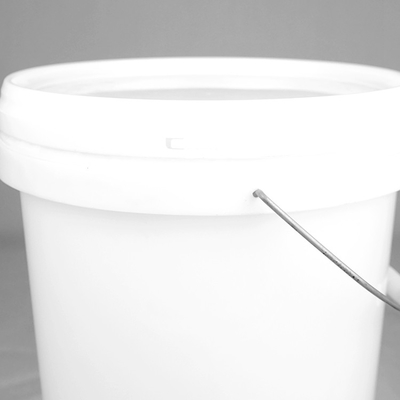 Pipoca segura do alimento branco que empacota 10L Pail With Lid Leak Proof
