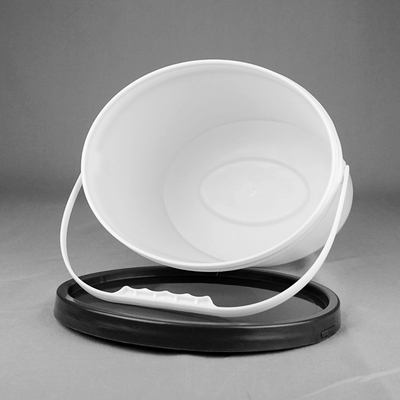 cubeta plástica dada forma especial da pintura 5kg com tampa e punho