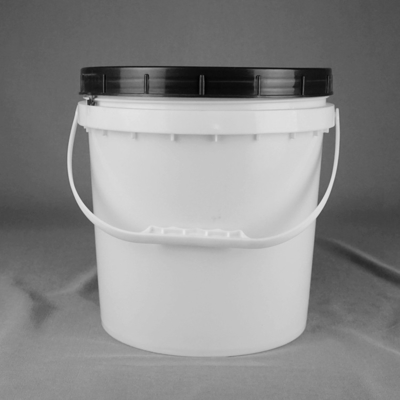 Altura plástica da cubeta 8L 25cm do alimento do empacotamento de alimento do mar com tampa do parafuso
