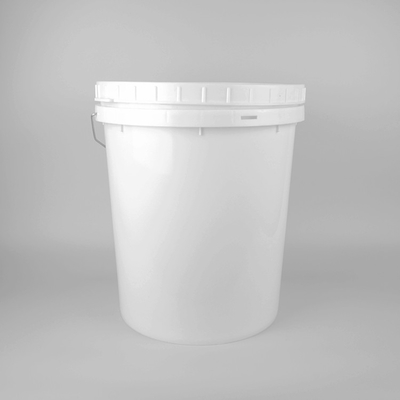 A cubeta plástica transparente 1L dos PP da impressão da transferência térmica a 20L