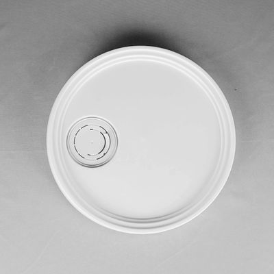 18L cubeta plástica de alta temperatura clara da pintura da cubeta plástica de 4,8 galões 5 galões