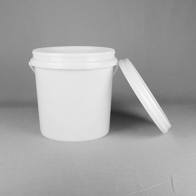 Material dos PP/HDPE cor branca de 5 cubetas plásticas do galão