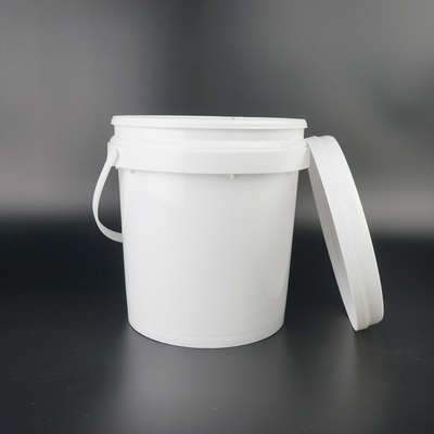 Cubeta plástica 1Gallon vazio da pintura dos PP da multi finalidade do Virgin com punho
