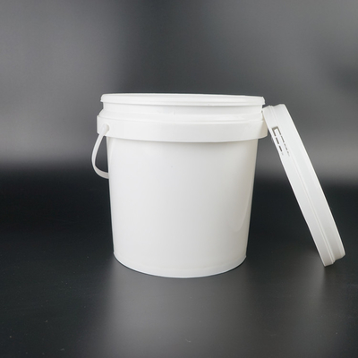 PP/HDPE Manutenção de balde de plástico para alimentos Disponível Branco com tampa